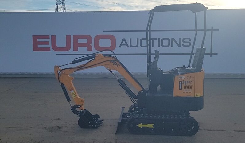 Unused 2024 JPC HT12 Mini Excavators For Auction: Leeds -27th, 28th, 29th, 30th November 24 @ 8:00am full