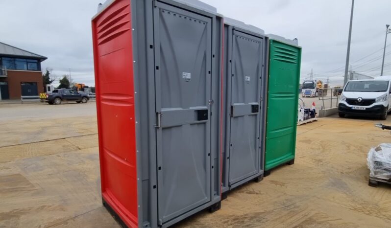 Armal Single Toilet Unit (3 of) (Cannot Be Reconsigned) Containers For Auction: Leeds -27th, 28th, 29th, 30th November 24 @ 8:00am full