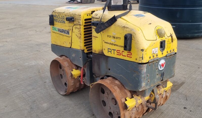 2012 Wacker Neuson Roller RT82-SC2 Asphalt / Concrete Equipment For Auction: Leeds -27th, 28th, 29th, 30th November 24 @ 8:00am full