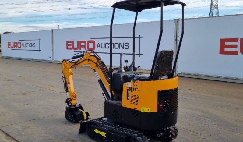 Unused 2024 JPC HT12 Mini Excavators For Auction: Leeds -27th, 28th, 29th, 30th November 24 @ 8:00am full