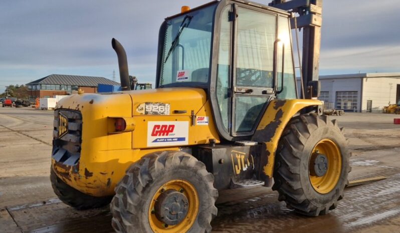 JCB 926-4 Rough Terrain Forklifts For Auction: Leeds -27th, 28th, 29th, 30th November 24 @ 8:00am full