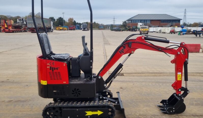 Unused 2024 JPC HT12 Mini Excavators For Auction: Leeds -27th, 28th, 29th, 30th November 24 @ 8:00am full