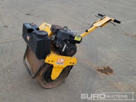 JCB Single Drum Vibrating Pedestrian Roller Asphalt / Concrete Equipment For Auction: Leeds -27th, 28th, 29th, 30th November 24 @ 8:00am