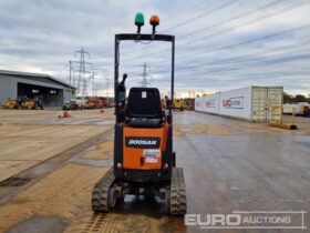 2019 Doosan DX10Z Mini Excavators For Auction: Leeds -27th, 28th, 29th, 30th November 24 @ 8:00am full