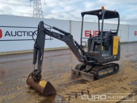 2015 Volvo EC15C Mini Excavators For Auction: Leeds -27th, 28th, 29th, 30th November 24 @ 8:00am