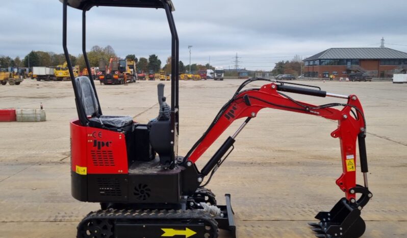 Unused 2024 JPC HT12 Mini Excavators For Auction: Leeds -27th, 28th, 29th, 30th November 24 @ 8:00am full