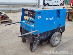 2014 Kubota 10KvA Generator, 3 Cylinder Engine Generators For Auction: Leeds -27th, 28th, 29th, 30th November 24 @ 8:00am