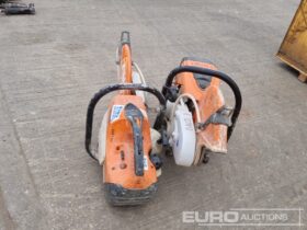 Stihl Petrol Quick Cut Saws (2 of) Asphalt / Concrete Equipment For Auction: Leeds -27th, 28th, 29th, 30th November 24 @ 8:00am full