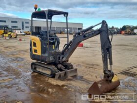 2015 Volvo EC15C Mini Excavators For Auction: Leeds -27th, 28th, 29th, 30th November 24 @ 8:00am full