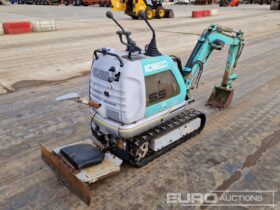 Kobelco SS1 Mini Excavators For Auction: Leeds -27th, 28th, 29th, 30th November 24 @ 8:00am full