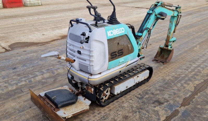 Kobelco SS1 Mini Excavators For Auction: Leeds -27th, 28th, 29th, 30th November 24 @ 8:00am full