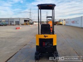 Unused 2024 JPC HT12 Mini Excavators For Auction: Leeds -27th, 28th, 29th, 30th November 24 @ 8:00am full