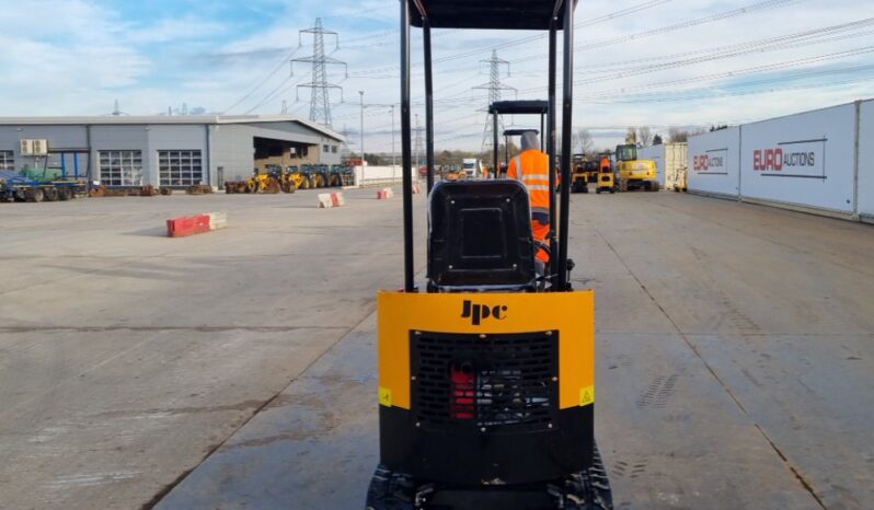 Unused 2024 JPC HT12 Mini Excavators For Auction: Leeds -27th, 28th, 29th, 30th November 24 @ 8:00am full