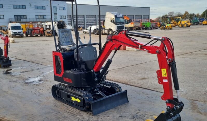 Unused 2024 Colt YFE10 Mini Excavators For Auction: Leeds -27th, 28th, 29th, 30th November 24 @ 8:00am full