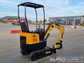 Unused 2024 JPC HT12 Mini Excavators For Auction: Leeds -27th, 28th, 29th, 30th November 24 @ 8:00am full