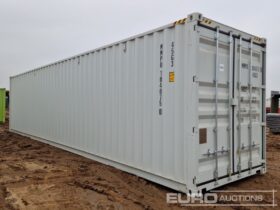 2024 CTN 40′ Container, 4 Side Doors, 1 End Door (Cannot Be Reconsigned) Containers For Auction: Leeds -27th, 28th, 29th, 30th November 24 @ 8:00am full