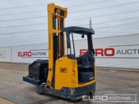 Jungheinrich Electric Reach Forklift, 3 Stage Free Lift Mast, Forks, Charger Forklifts For Auction: Leeds -27th, 28th, 29th, 30th November 24 @ 8:00am full