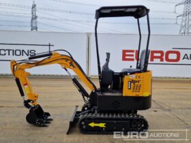 Unused 2024 JPC HT12 Mini Excavators For Auction: Leeds -27th, 28th, 29th, 30th November 24 @ 8:00am full