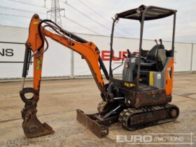 2019 Doosan DX17Z Mini Excavators For Auction: Leeds -27th, 28th, 29th, 30th November 24 @ 8:00am