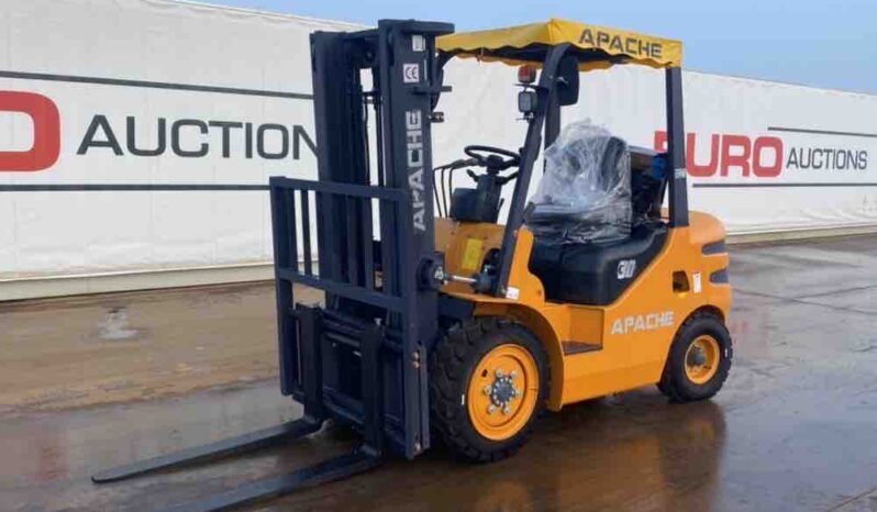 Unused 2024 Apache HH30Z Forklifts For Auction: Dromore – 6th & 7th December 2024 @ 9:00am For Auction on 2024-12-7