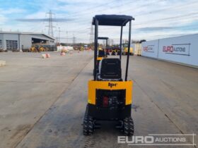 Unused 2024 JPC HT12 Mini Excavators For Auction: Leeds -27th, 28th, 29th, 30th November 24 @ 8:00am full