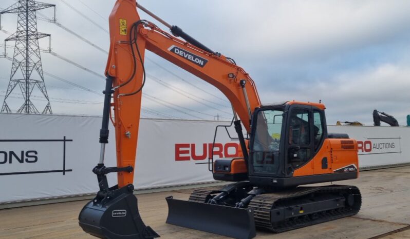 Unused 2024 Develon DX140LC 10 Ton+ Excavators For Auction: Leeds -27th, 28th, 29th, 30th November 24 @ 8:00am