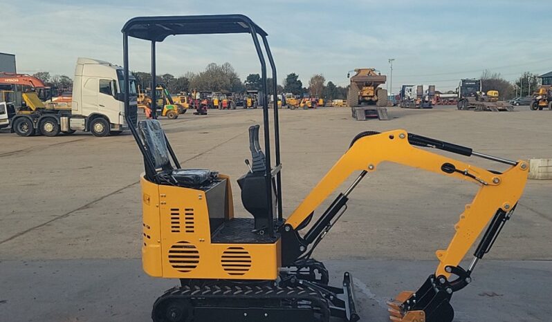 Unused 2024 JPC KV12 Mini Excavators For Auction: Leeds -27th, 28th, 29th, 30th November 24 @ 8:00am full