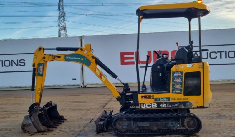 2019 JCB 16C-1 Mini Excavators For Auction: Leeds -27th, 28th, 29th, 30th November 24 @ 8:00am full