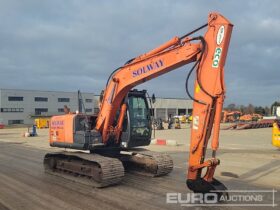 2014 Hitachi ZX130LCN-5B 10 Ton+ Excavators For Auction: Leeds -27th, 28th, 29th, 30th November 24 @ 8:00am full