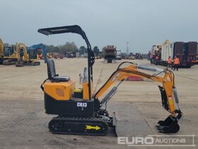 Unused 2024 Captok CK13 Micro Excavators For Auction: Leeds -27th, 28th, 29th, 30th November 24 @ 8:00am full