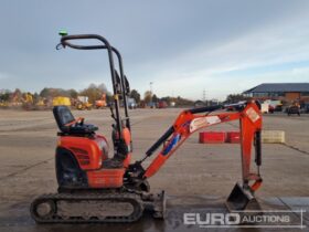 2016 Kubota U10-3 Mini Excavators For Auction: Leeds -27th, 28th, 29th, 30th November 24 @ 8:00am full