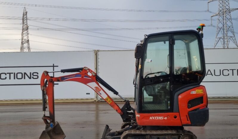 2018 Kubota KX016-4 Mini Excavators For Auction: Leeds -27th, 28th, 29th, 30th November 24 @ 8:00am full