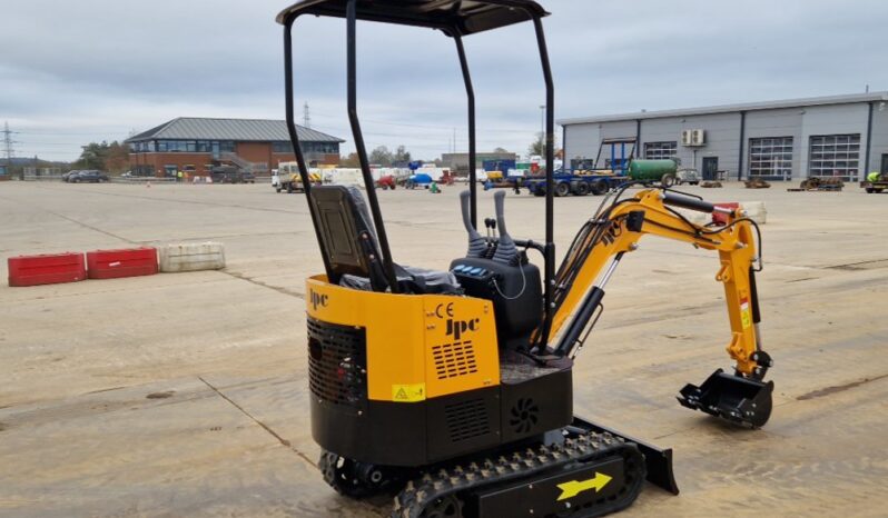 Unused 2024 JPC HT12 Mini Excavators For Auction: Leeds -27th, 28th, 29th, 30th November 24 @ 8:00am full