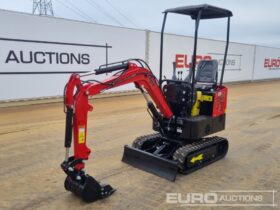 Unused 2024 JPC HT12 Mini Excavators For Auction: Leeds -27th, 28th, 29th, 30th November 24 @ 8:00am