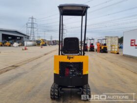 Unused 2024 JPC HT12 Mini Excavators For Auction: Leeds -27th, 28th, 29th, 30th November 24 @ 8:00am full