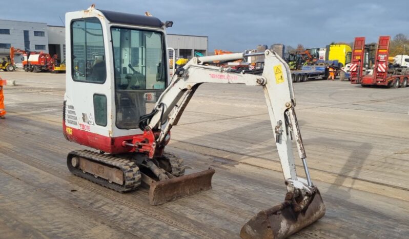 2010 Takeuchi TB016 Mini Excavators For Auction: Leeds -27th, 28th, 29th, 30th November 24 @ 8:00am full