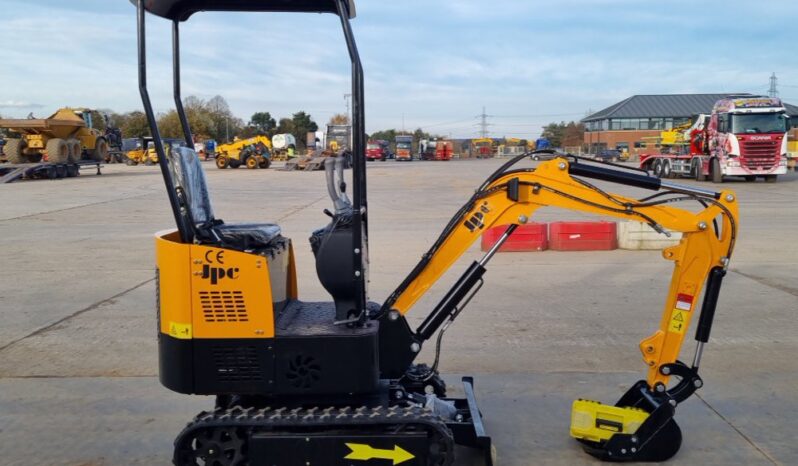 Unused 2024 JPC HT12 Mini Excavators For Auction: Leeds -27th, 28th, 29th, 30th November 24 @ 8:00am full