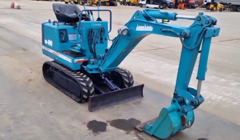 Kubota KH007 Mini Excavators For Auction: Leeds -27th, 28th, 29th, 30th November 24 @ 8:00am full