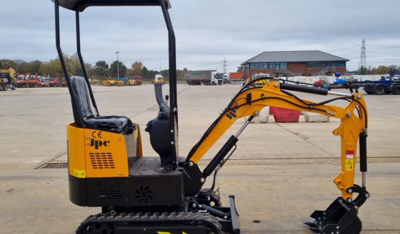 Unused 2024 JPC HT12 Mini Excavators For Auction: Leeds -27th, 28th, 29th, 30th November 24 @ 8:00am full