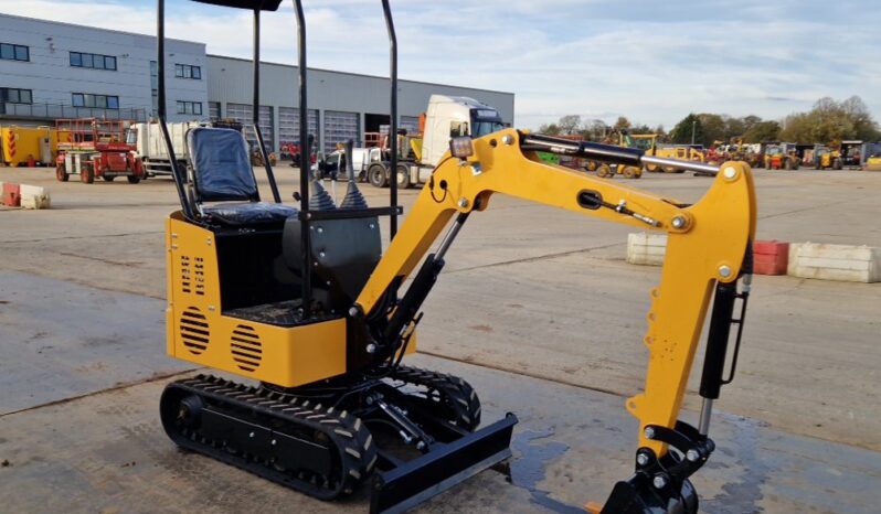 Unused 2024 JPC KV12 Mini Excavators For Auction: Leeds -27th, 28th, 29th, 30th November 24 @ 8:00am full