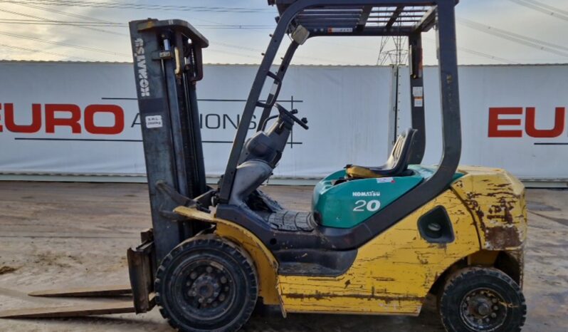 Komatsu FD20T-16 Forklifts For Auction: Leeds -27th, 28th, 29th, 30th November 24 @ 8:00am full