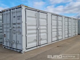 2024 CTN 40′ Container, 4 Side Doors, 1 End Door (Cannot Be Reconsigned) Containers For Auction: Leeds -27th, 28th, 29th, 30th November 24 @ 8:00am