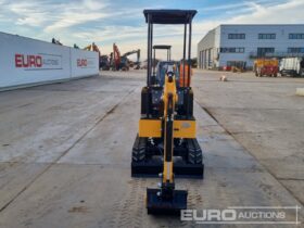 Unused 2024 JPC KV12 Mini Excavators For Auction: Leeds -27th, 28th, 29th, 30th November 24 @ 8:00am full