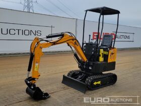 Unused 2024 JPC HT12 Mini Excavators For Auction: Leeds -27th, 28th, 29th, 30th November 24 @ 8:00am