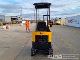 Unused 2024 JPC HT12 Mini Excavators For Auction: Leeds -27th, 28th, 29th, 30th November 24 @ 8:00am full