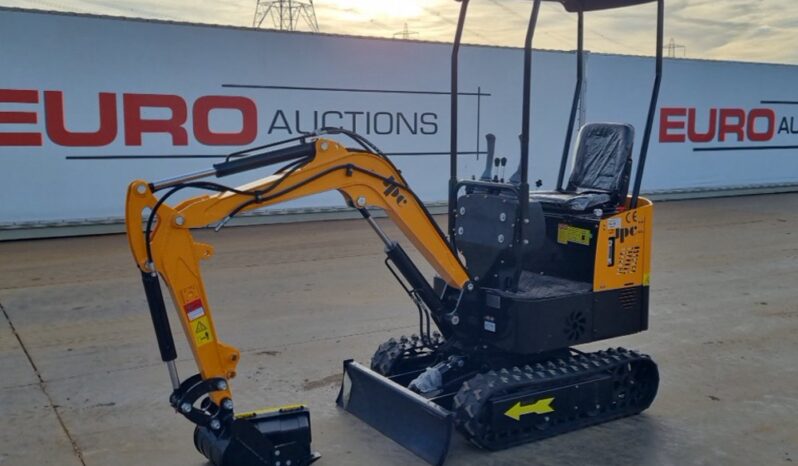 Unused 2024 JPC HT12 Mini Excavators For Auction: Leeds -27th, 28th, 29th, 30th November 24 @ 8:00am