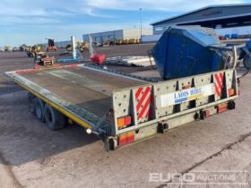 Indespension 3500Kg Tri Axle Tilting Car Transporter Trailer, Winch Plant Trailers For Auction: Dromore – 6th & 7th December 2024 @ 9:00am For Auction on 2024-12-6 full