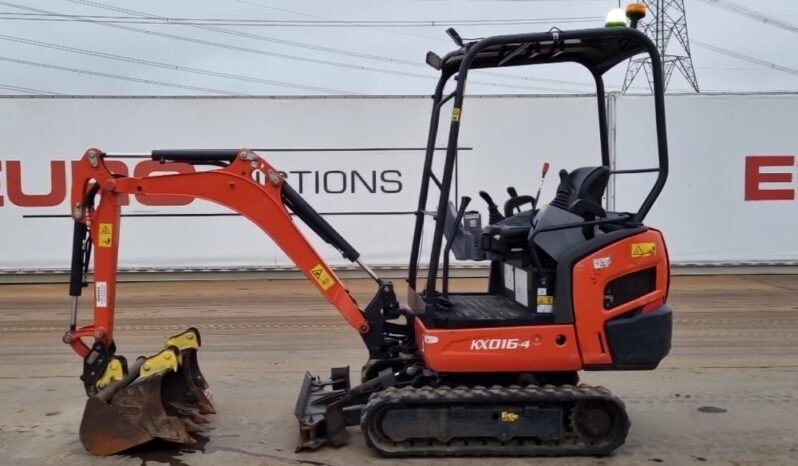 2021 Kubota KX016-4 Mini Excavators For Auction: Leeds -27th, 28th, 29th, 30th November 24 @ 8:00am full