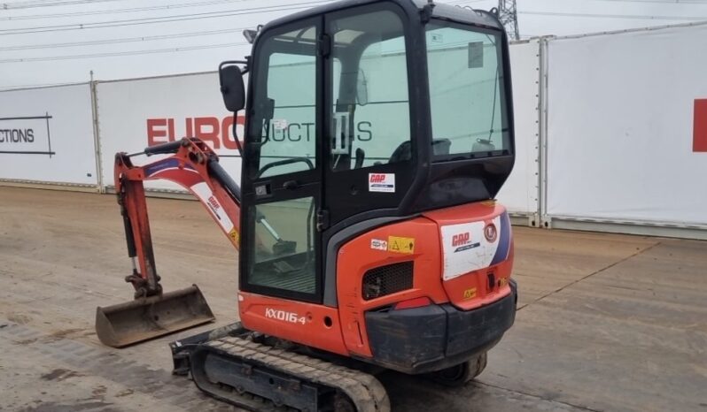 2018 Kubota KX016-4 Mini Excavators For Auction: Leeds -27th, 28th, 29th, 30th November 24 @ 8:00am full