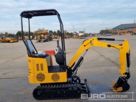 Unused 2024 JPC KV12 Mini Excavators For Auction: Leeds -27th, 28th, 29th, 30th November 24 @ 8:00am full